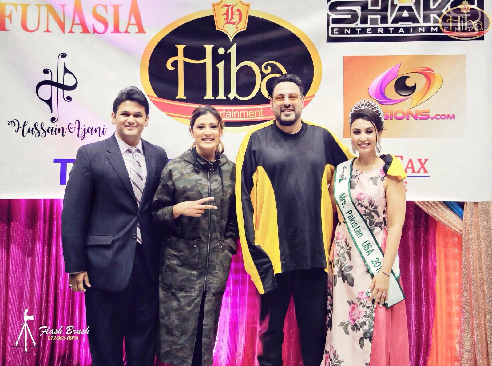Moazzma Hunain at the Badshah Concert