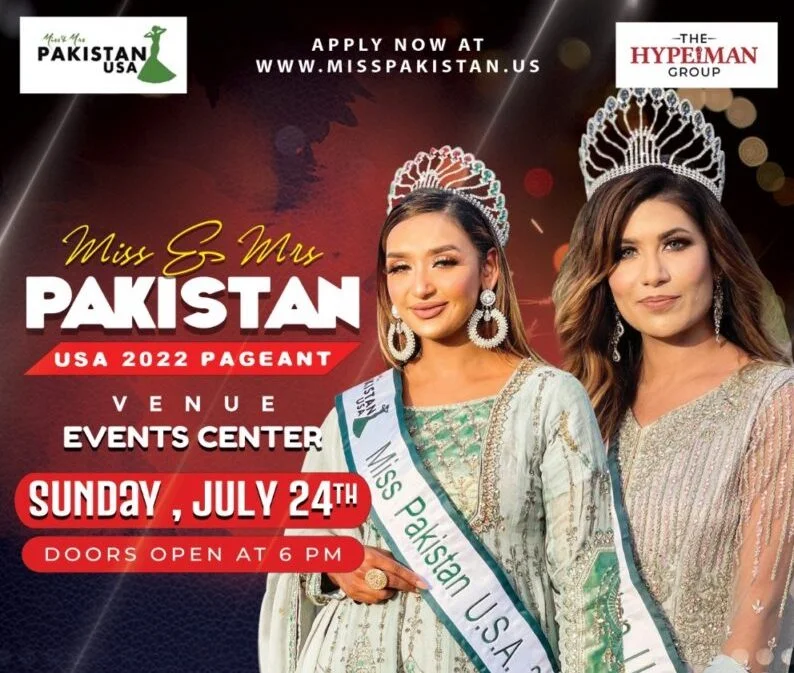 Miss & Mrs Pakistan USA 2022 Pageant￼